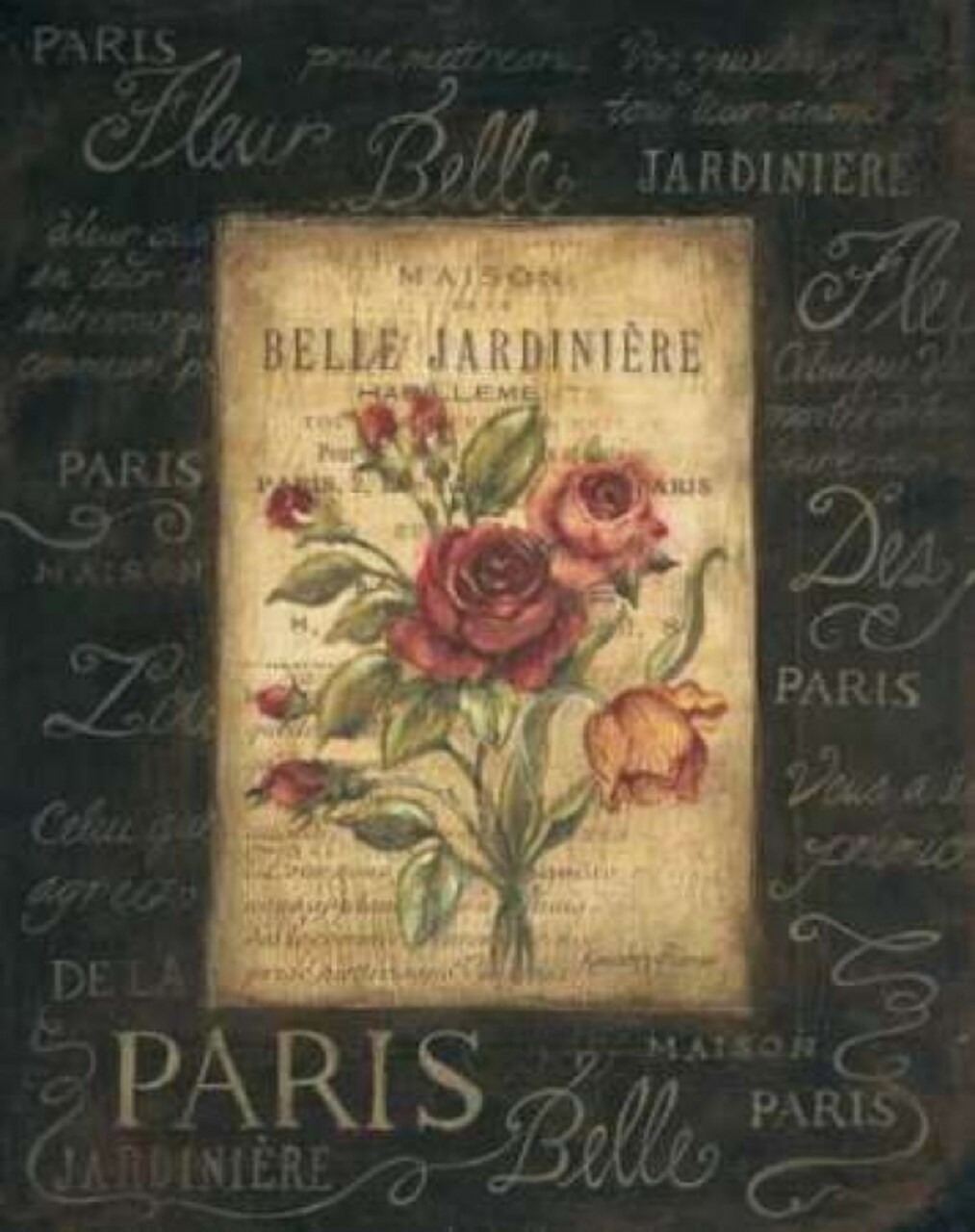 Bel Bouquet III Poster Print by Kimberly Poloson - Item # VARPDXPOL061